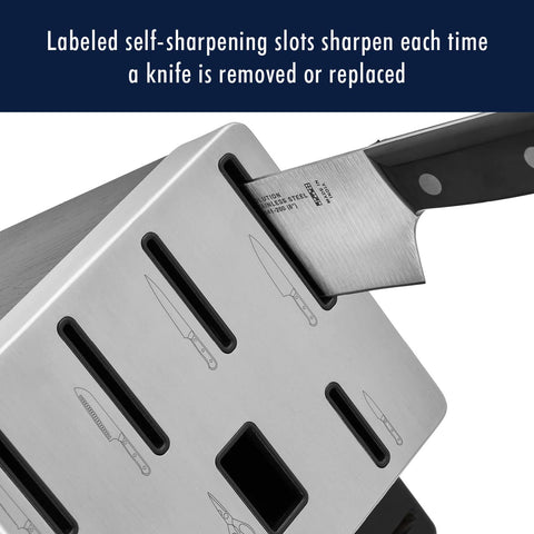 HENCKELS Solution 8-inch bread knife for clean, even slices.