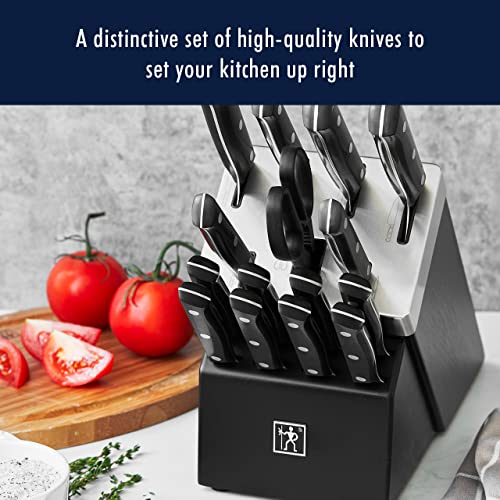 HENCKELS Solution 8-inch chef knife for precise slicing and chopping.