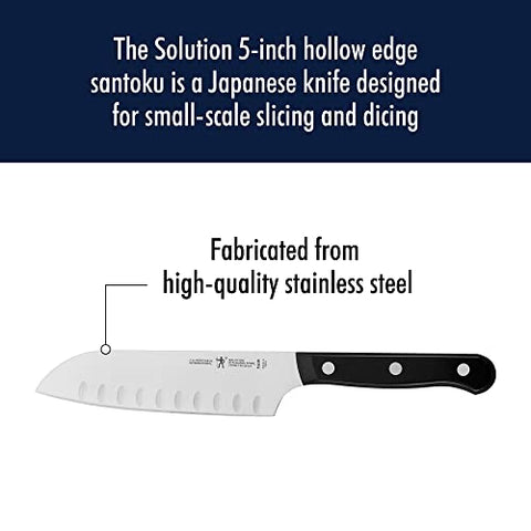 HENCKELS German-engineered single-piece blade for durable performance