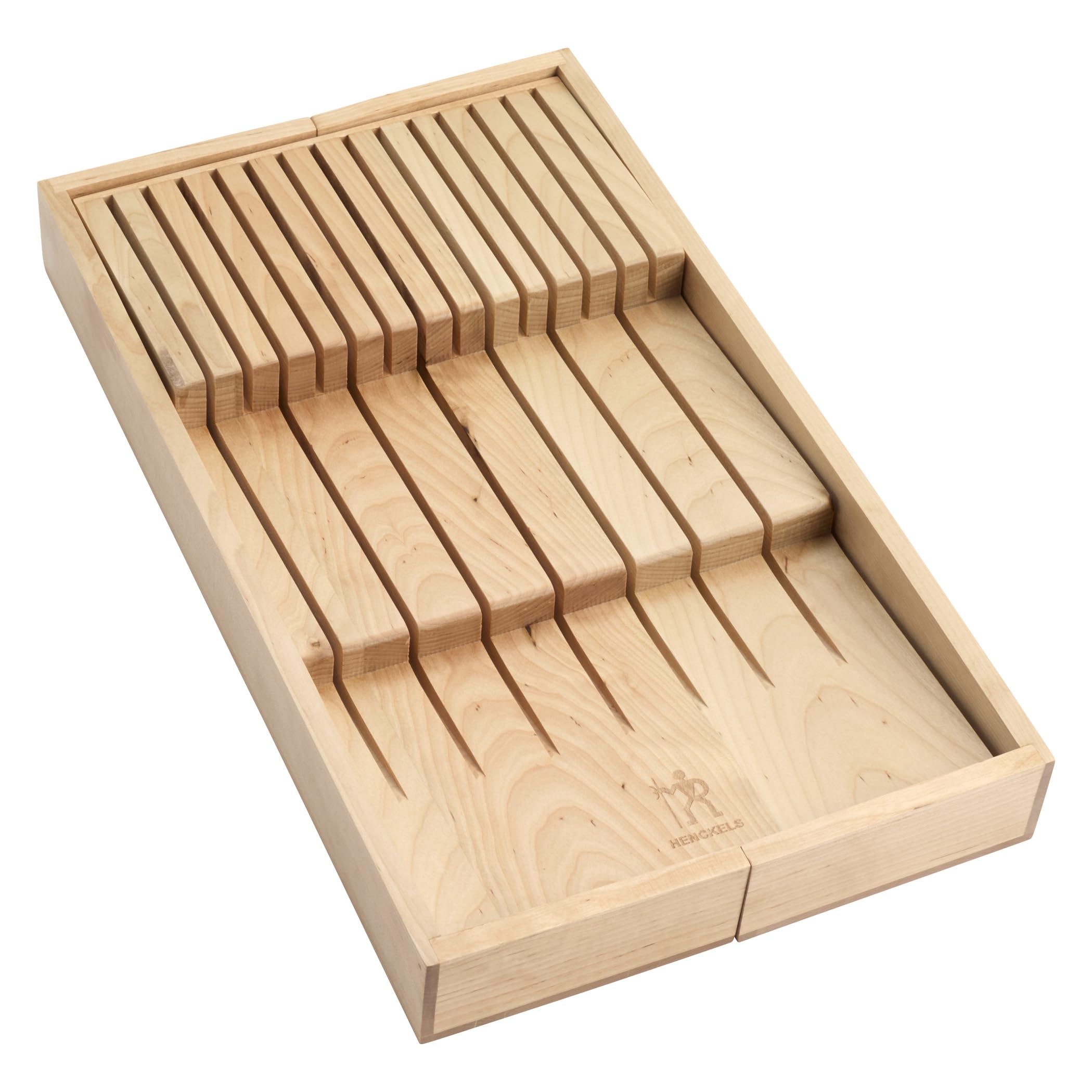 Henckels Statement 8-inch bread knife cleanly slices crusty loaves.