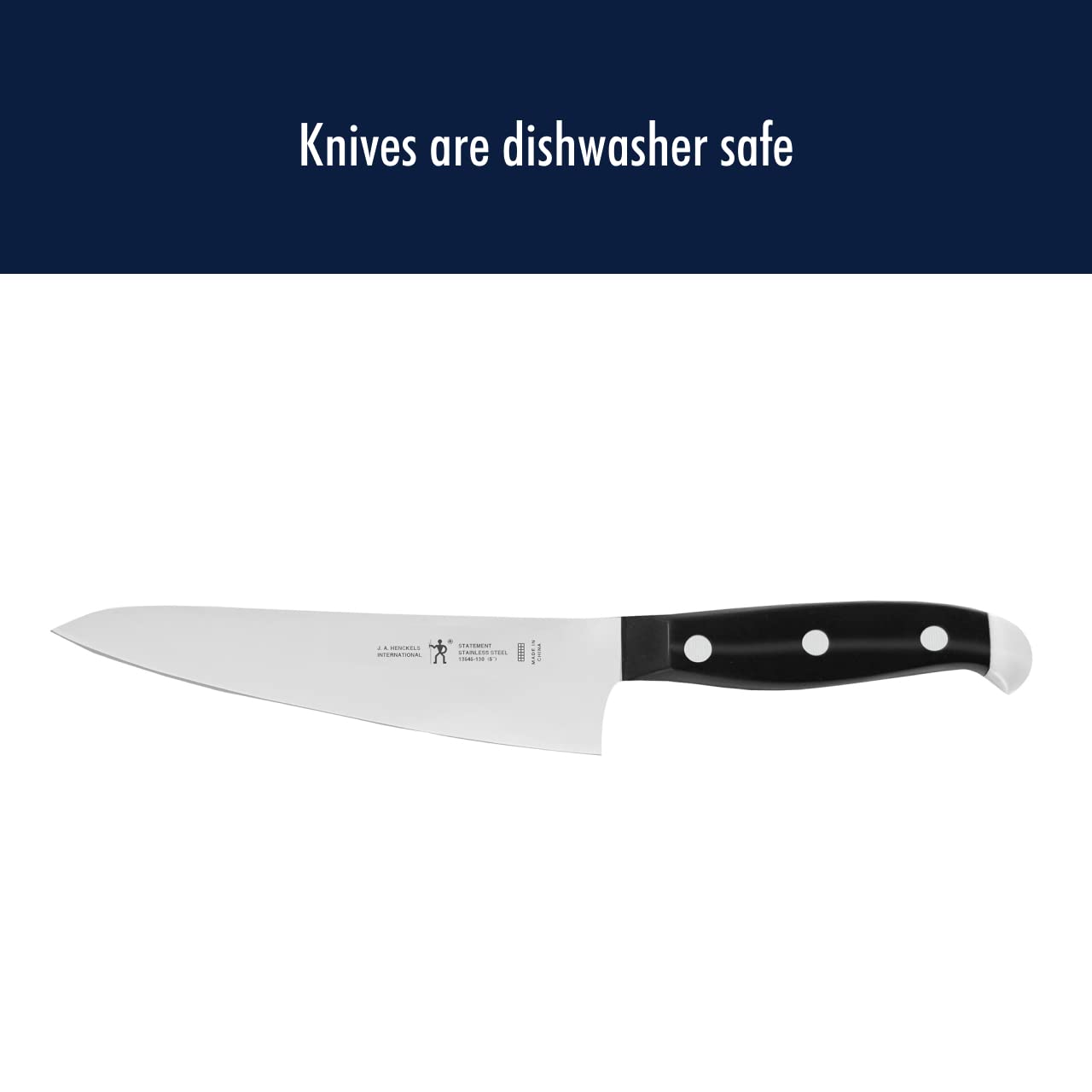 Henckels Statement durable blade design for long-lasting performance.