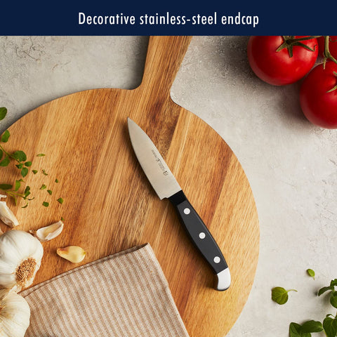 Henckels Statement self-sharpening block preserves edge between uses