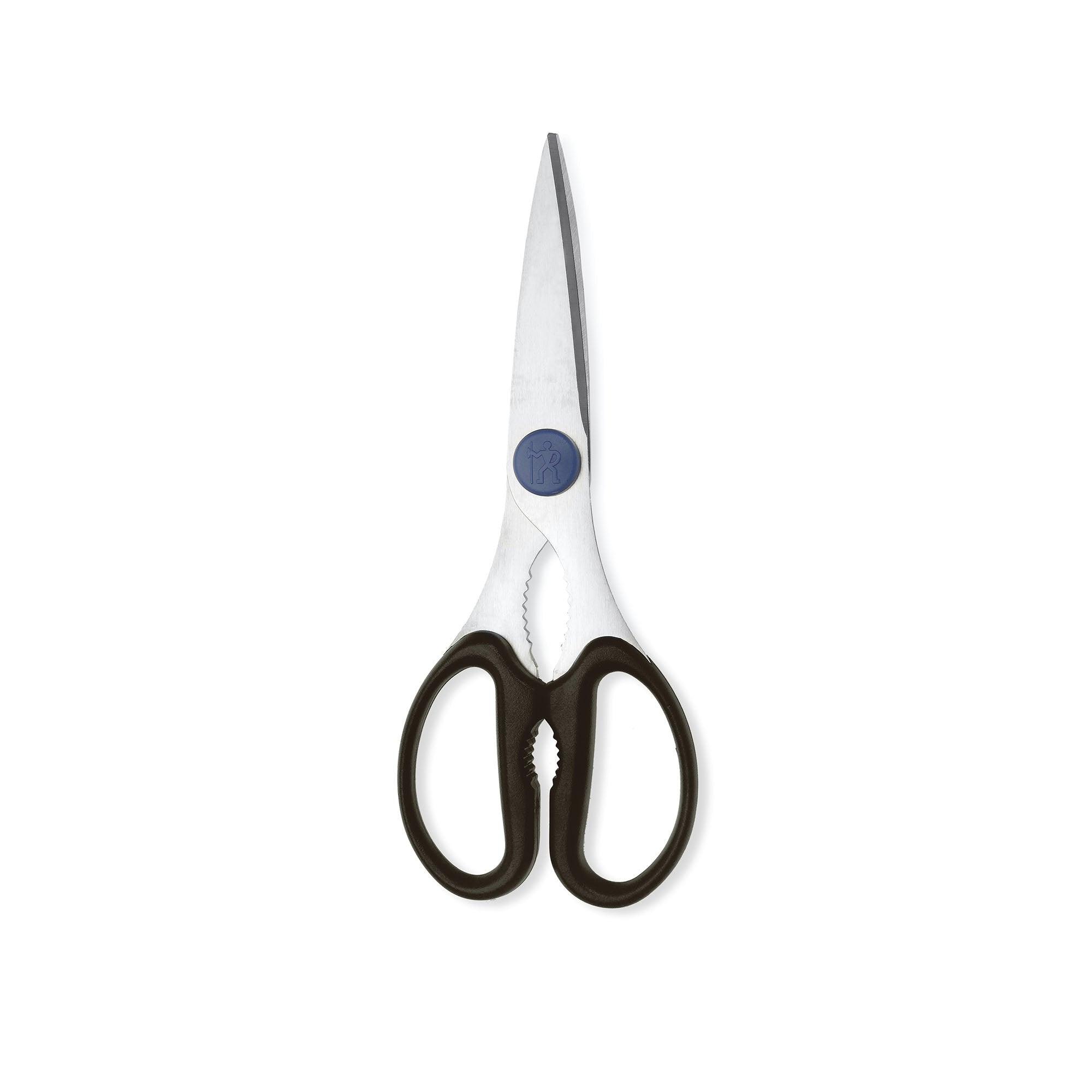 HENCKELS Take-Apart Kitchen Shears blade closeup showing sharp precision