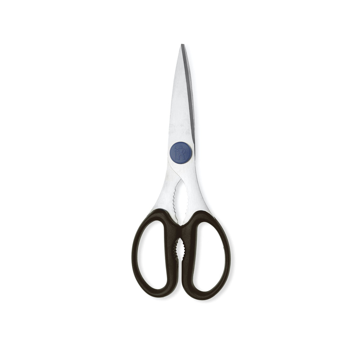 HENCKELS Take-Apart Kitchen Shears blade closeup showing sharp precision
