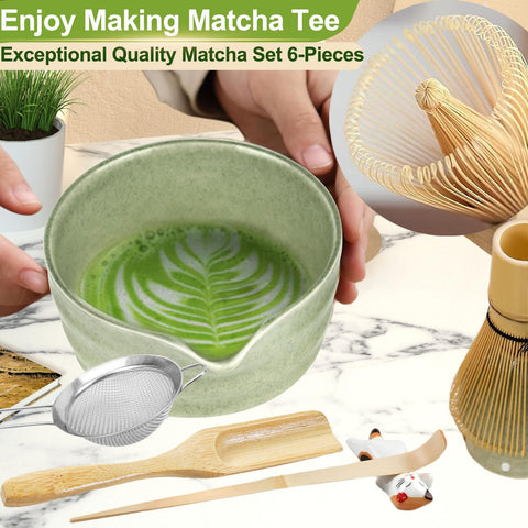 HengLiSam ceramic whisk stand keeps bristles aligned between uses.