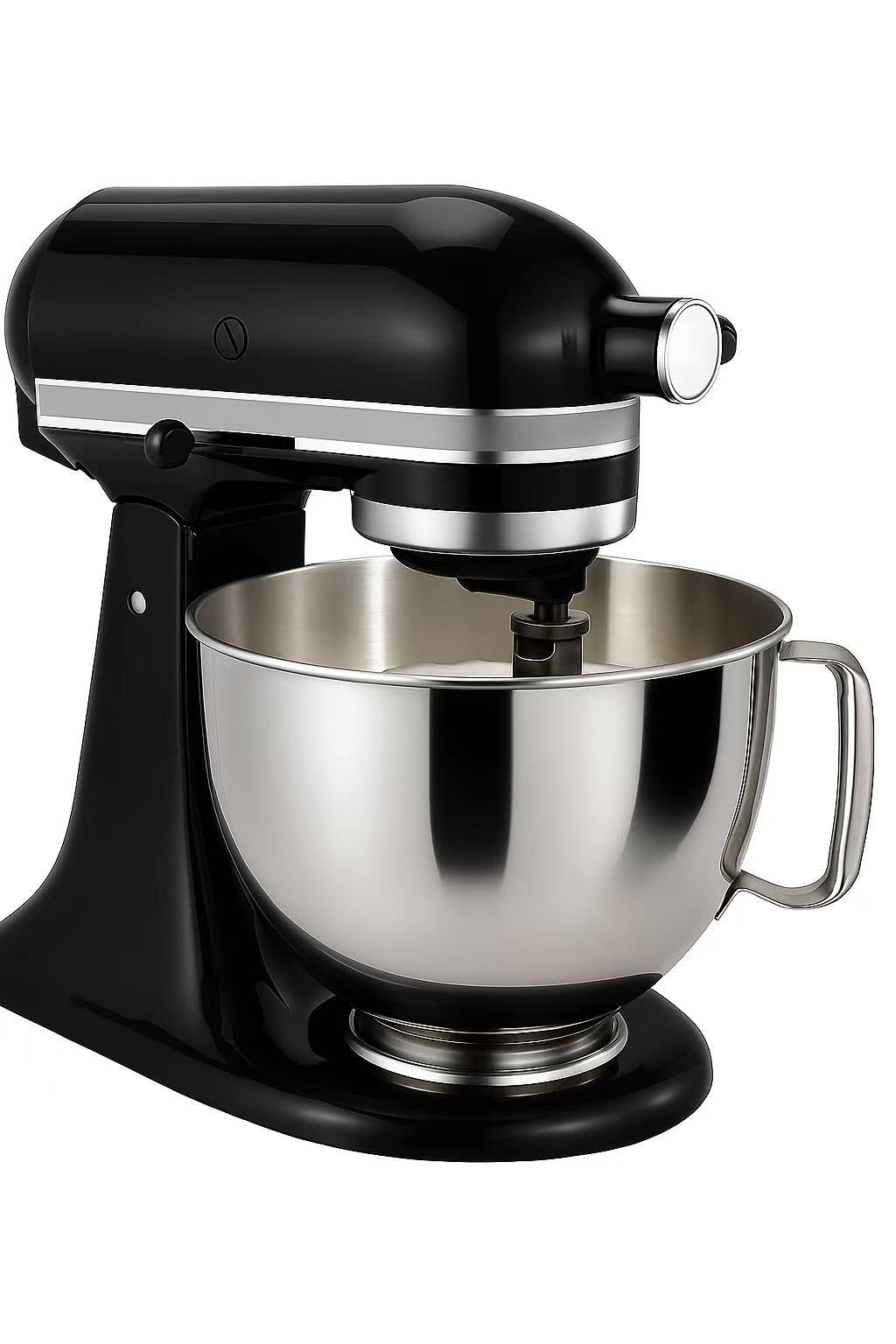 Henryz ergonomic handle on 5-quart bowl for comfortable pouring