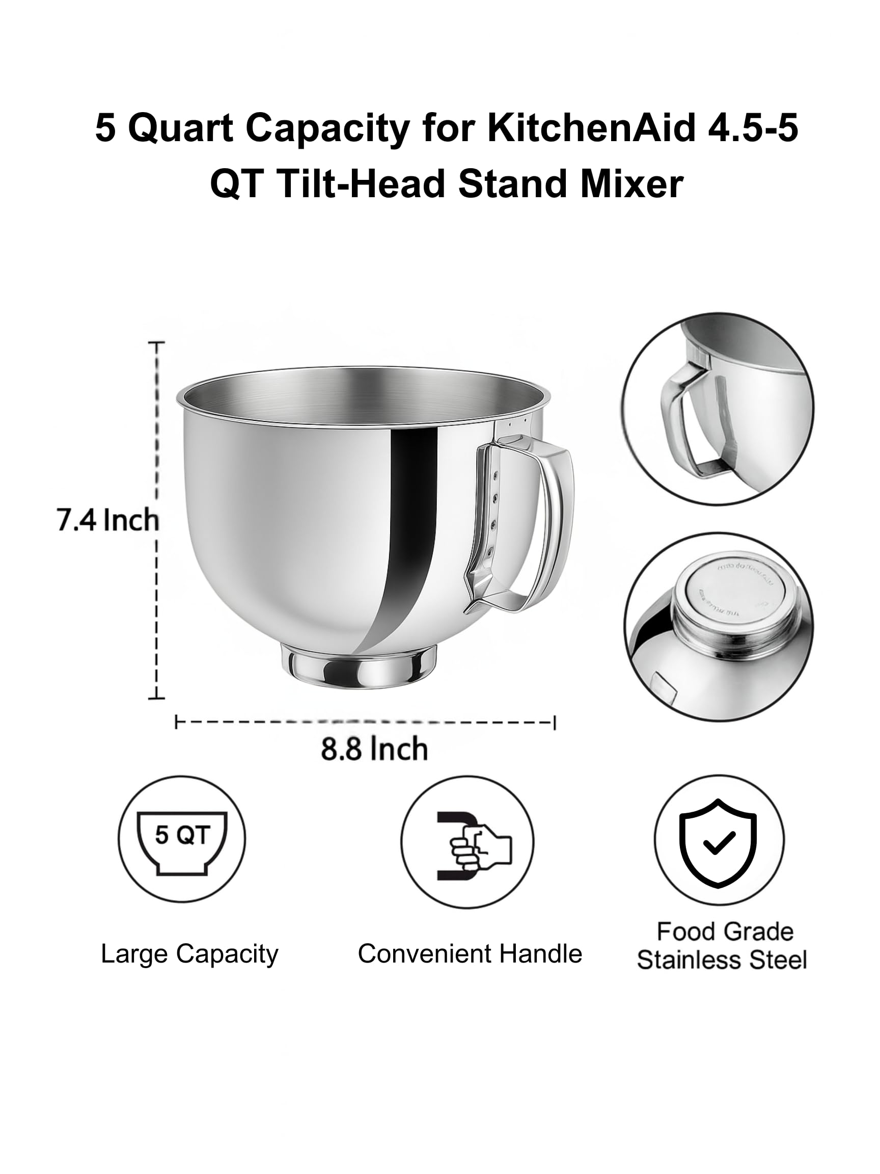 Henryz locking base provides stable mixing during operation