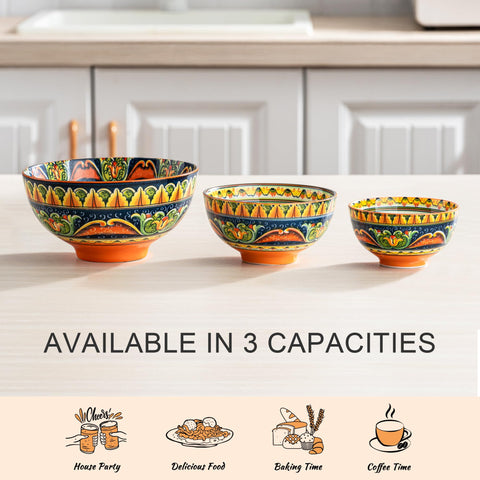 Henten Home boho decor bowls can be displayed as wall art or on the table