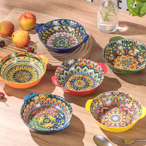 Henten Home handmade ceramic craftsmanship adds unique charm to everyday dining.