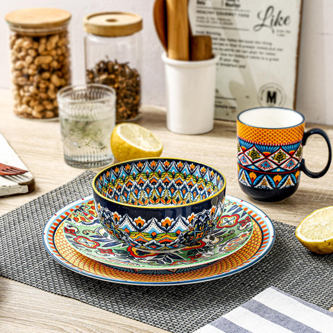 HENXFEN LEAD bowls with easy-clean glaze for quick cleaning