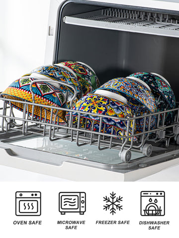 HENXFEN LEAD lead-free porcelain ensures safe, durable serving ware.