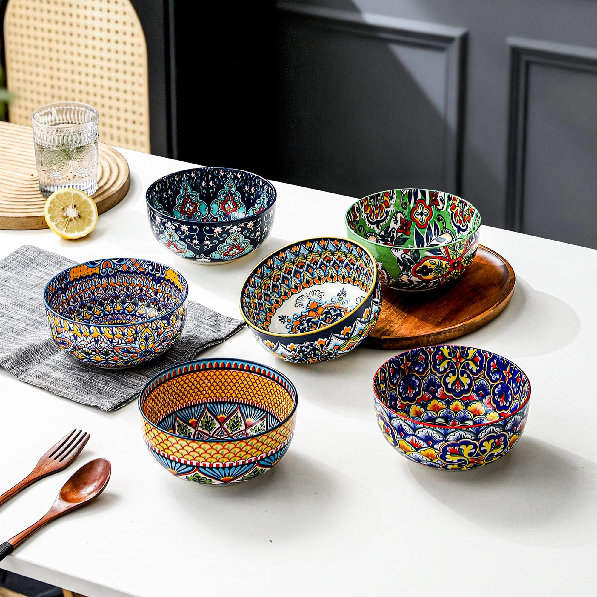 HENXFEN LEAD porcelain bowls with lead-free glaze for safe daily use