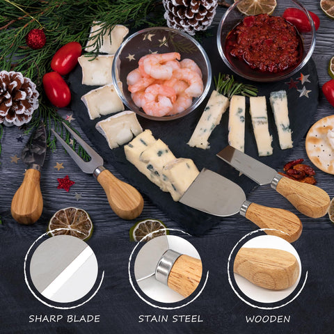 HEORIM prong serving fork adds precise portioning to your board.