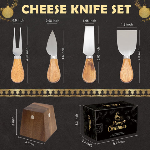 HEORIM rectangular cheese blades designed for clean slicing and even spreading.