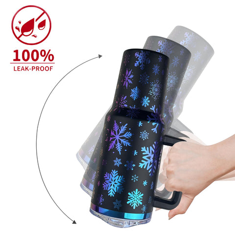Heqianco ergonomic handle enhances grip during commuting.