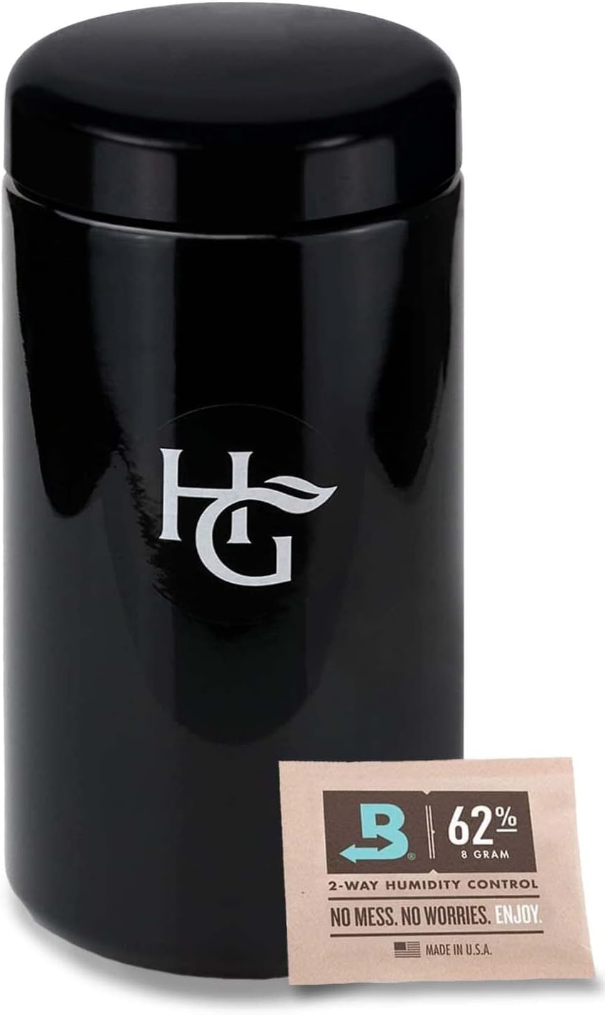 Herb Guard 1oz airtight container with a secure seal for lasting freshness.