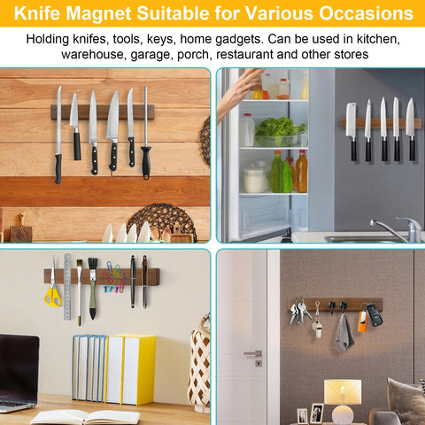 HEREOF easy-clean wooden bar protects blades and simplifies cleanup.