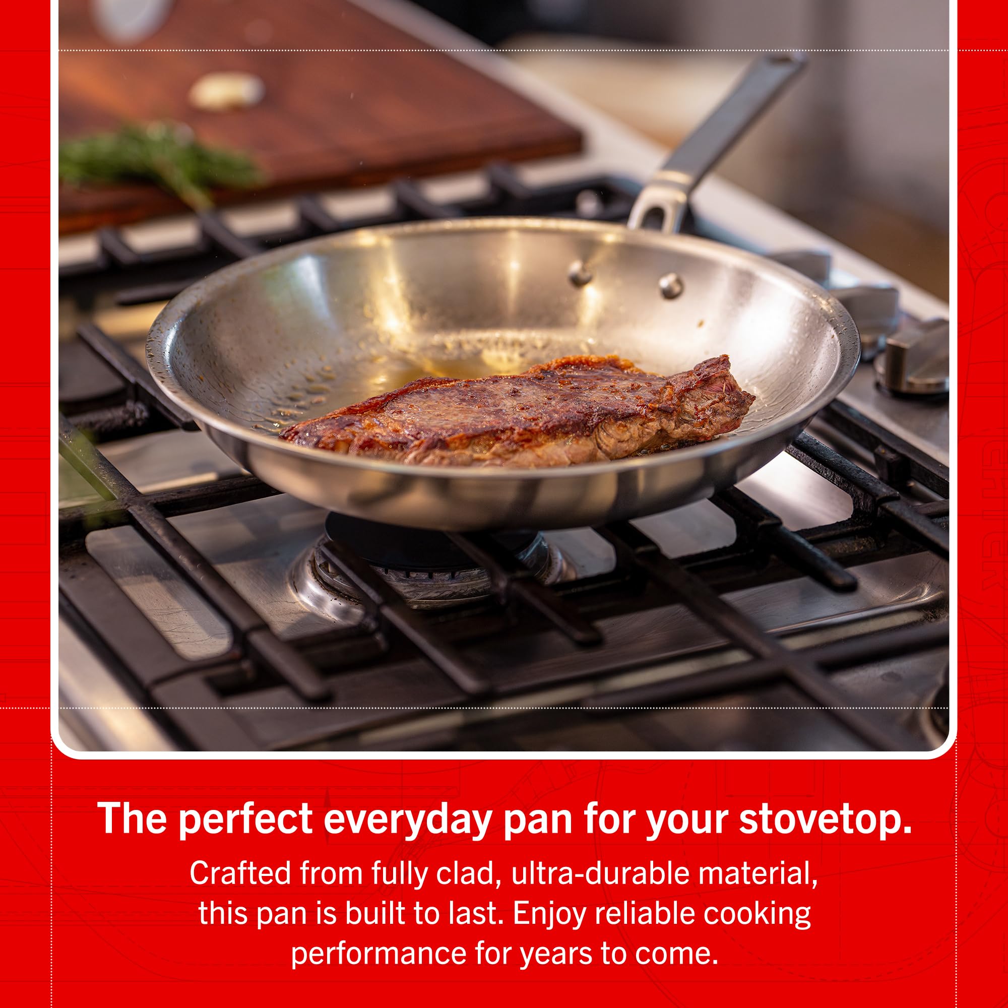 Non-toxic surface without chemical coatings for pure, safe cooking experiences