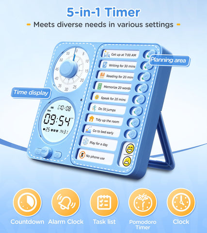 Herloreen task tracker with to-do list for homework and chores