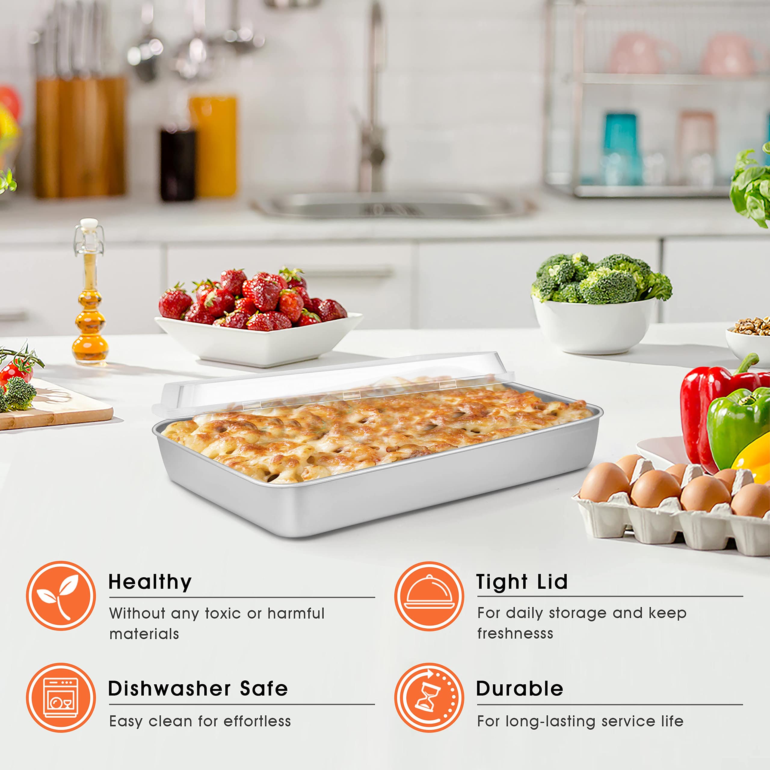 Herogo dishwasher-safe pan simplifies cleanup after meals