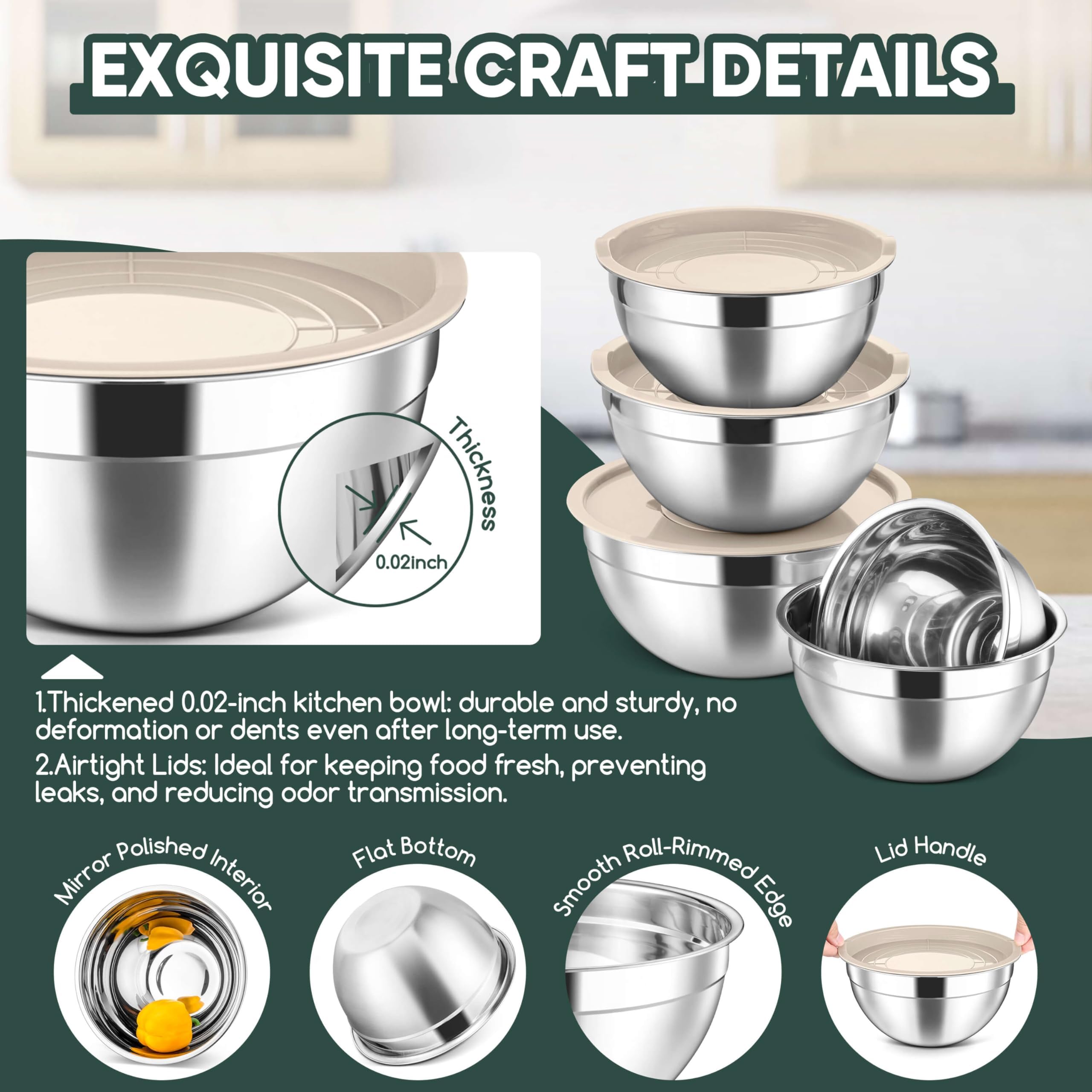 Herogo three grater attachments for slicing, grating, shredding.