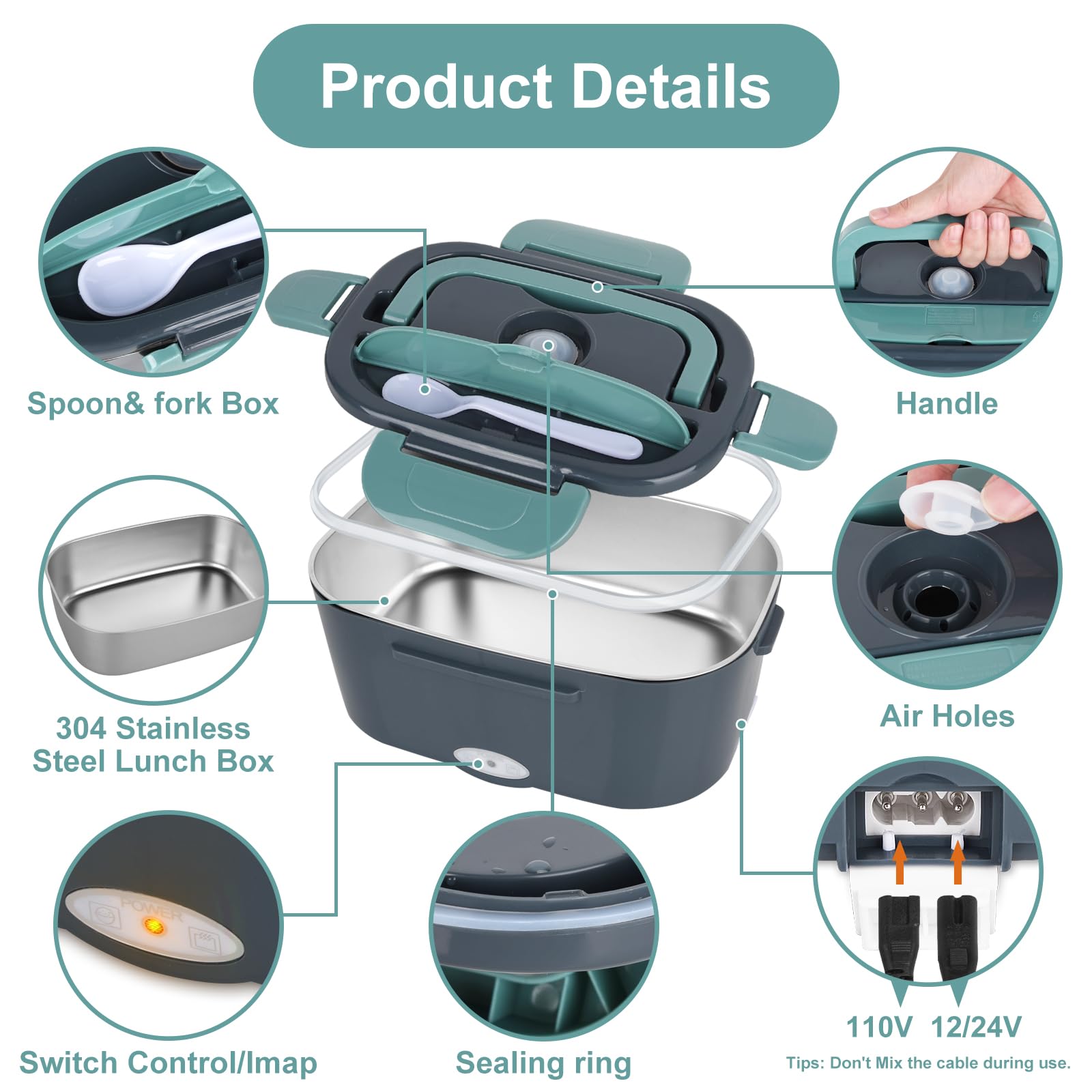 Herrfilk 1.5L stainless steel container preserves flavor while reheating