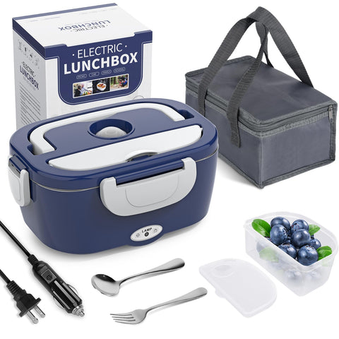 Herrfilk electric lunch box with compact design keeps meals warm on the go.
