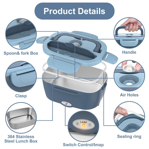 Herrfilk insulated carry bag keeps lunch warm on commute.
