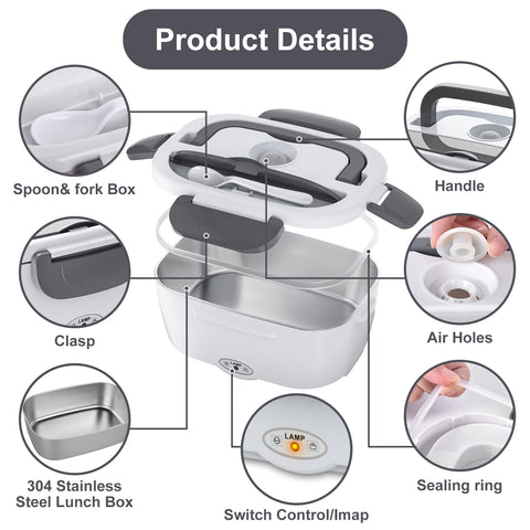 Herrfilk spoon and fork set included for convenient eating.