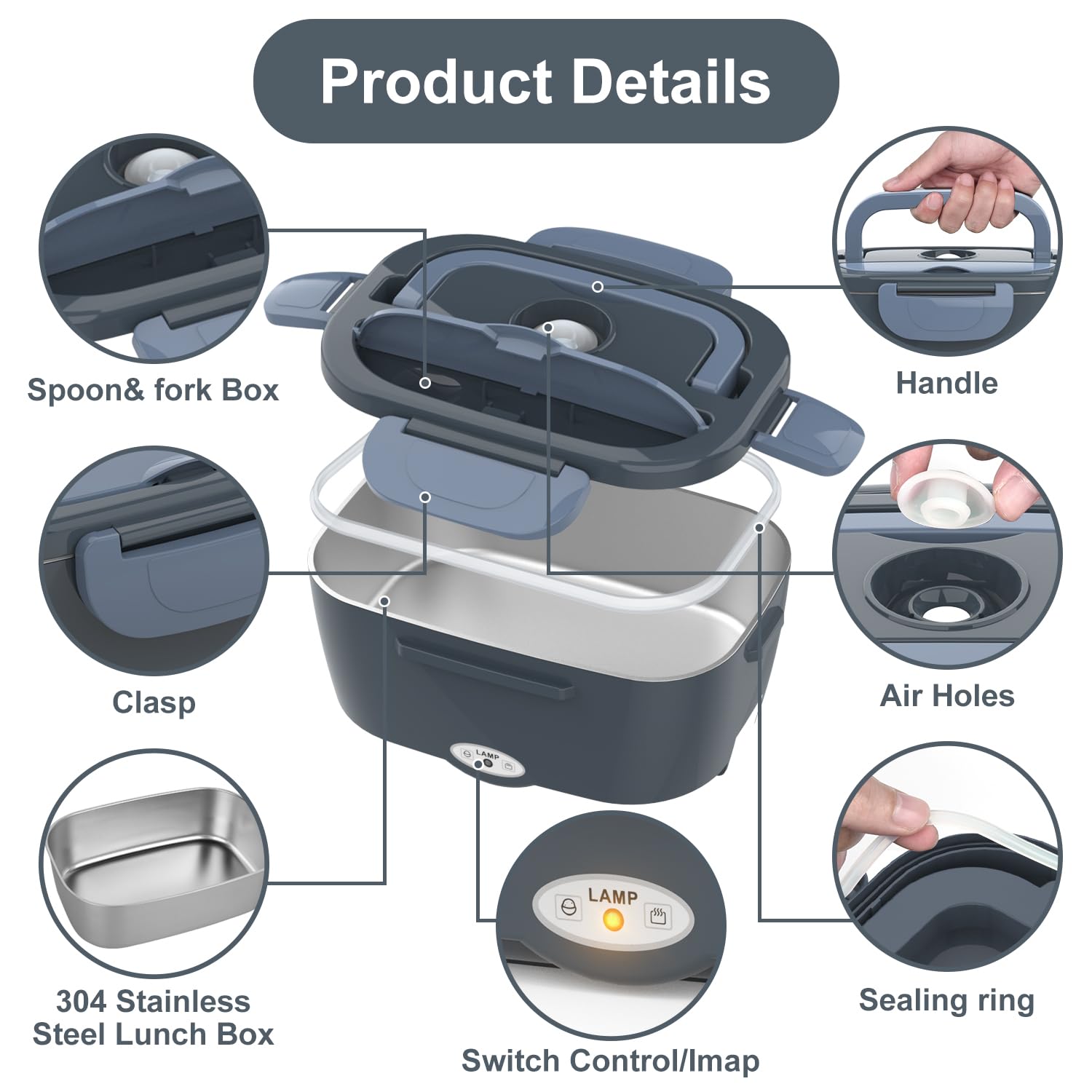 Herrfilk utensils included for convenient dining anywhere.
