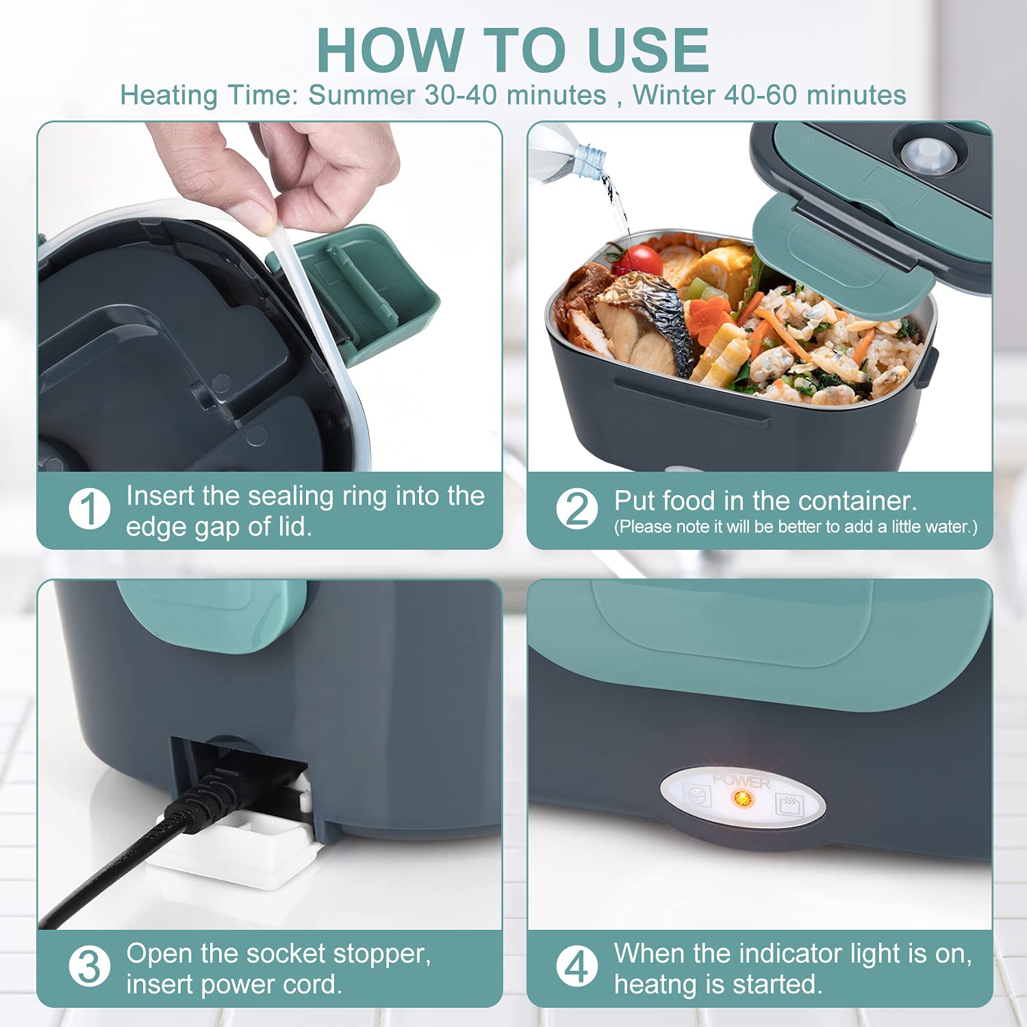 Herrfilk safety-grade inner container ensuring hygienic heating
