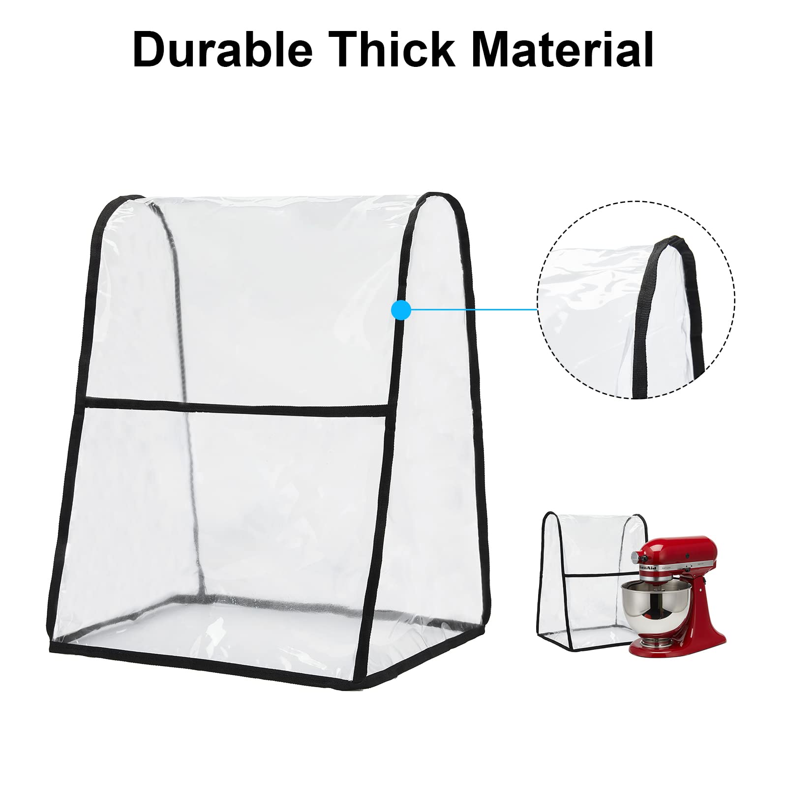 HERSENT compatibility 17x12x12 fits 4–8 quart mixers.