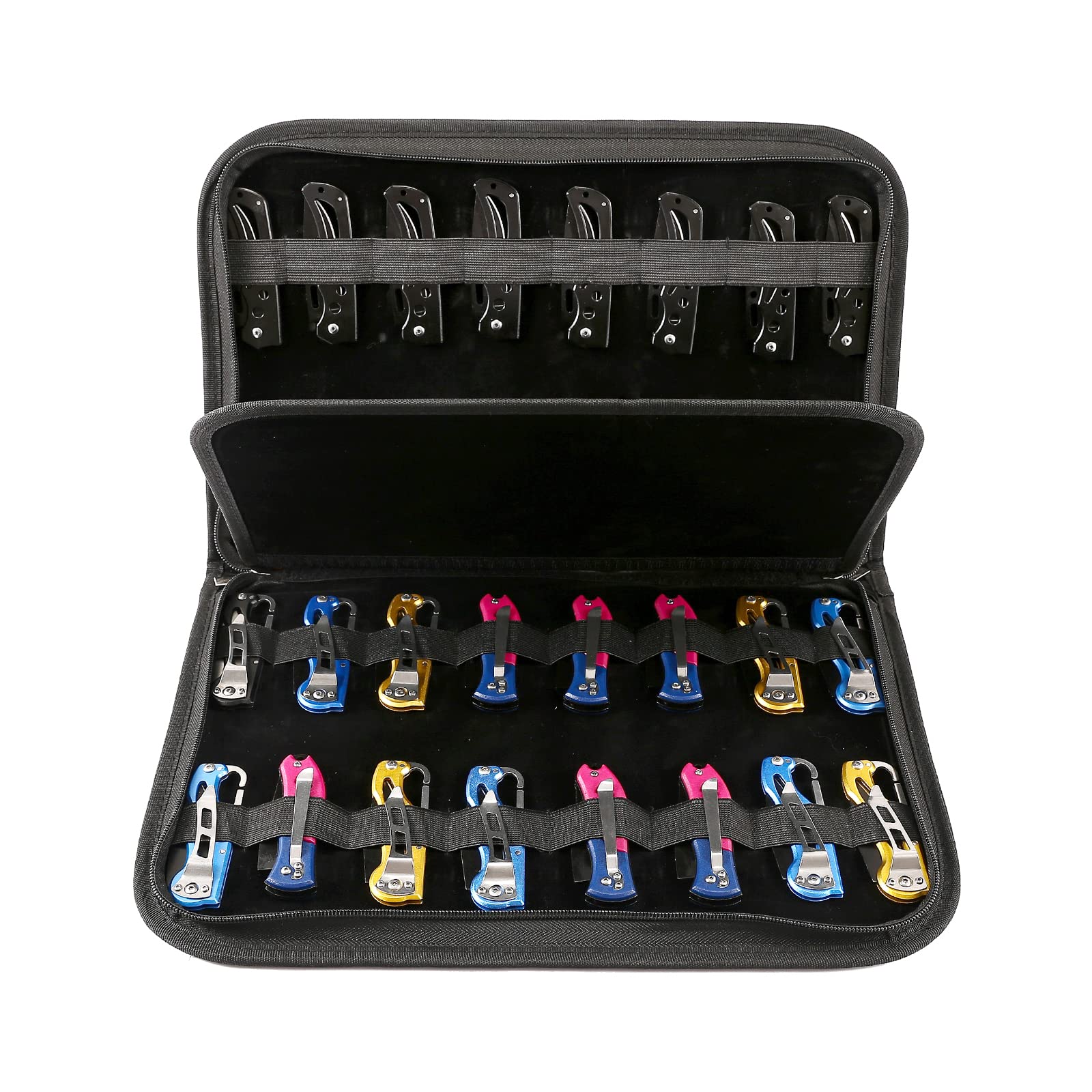 HERSENT knife display case with 32 slots keeps your collection organized and accessible.