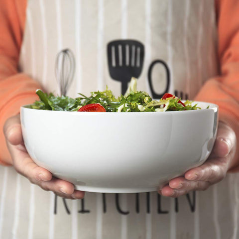 Hesen porcelain is microwave-safe, dishwasher-safe, and freezer-friendly for versatile use