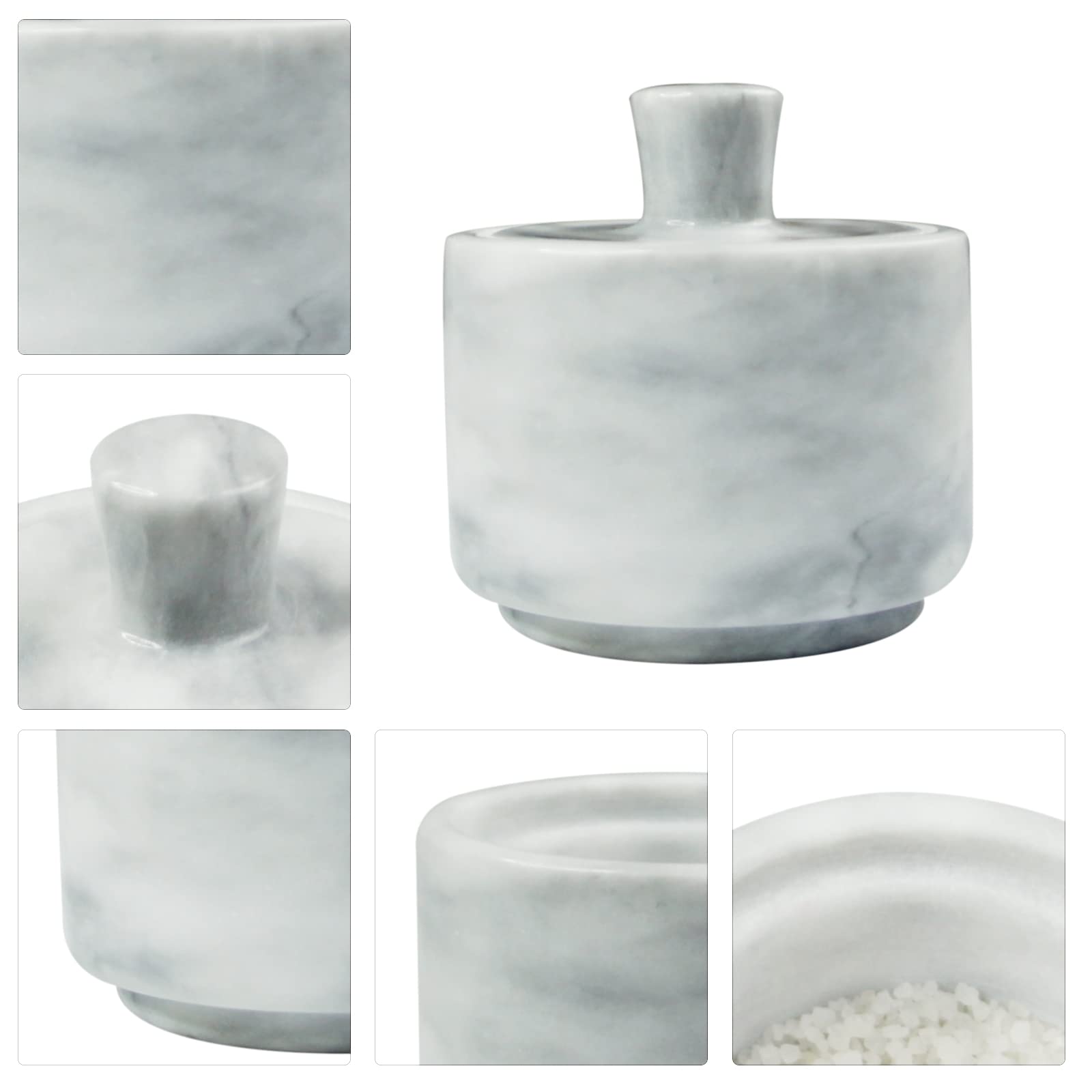 HESHIBI marble jar is easy to clean with warm water.