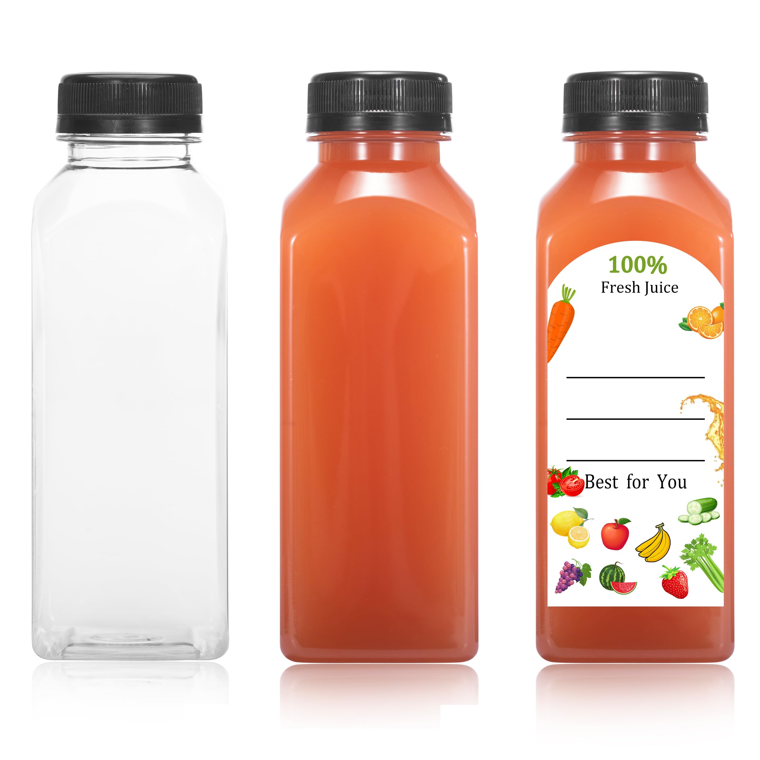 HEWASME easy-clean bottles suitable for rinsing and quick sponge brush use