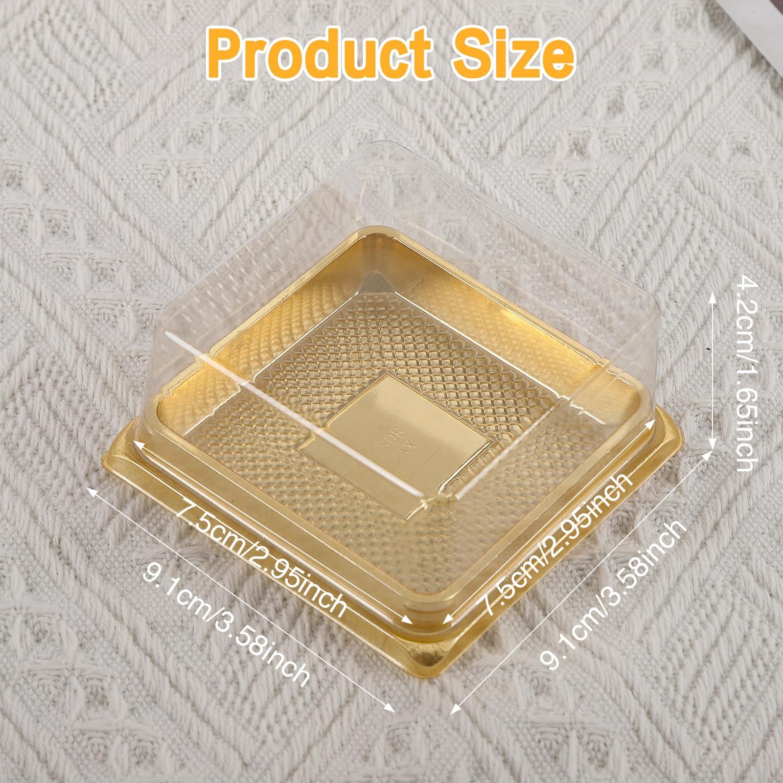 Hewnda 50-pack dessert packaging: convenient multi-box solution for events.