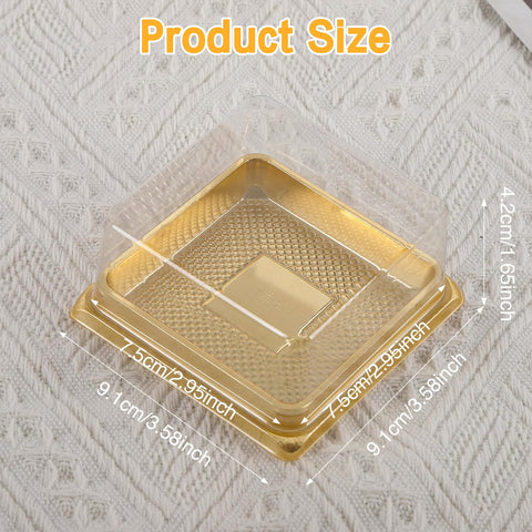 Hewnda 50-pack dessert packaging: convenient multi-box solution for events.