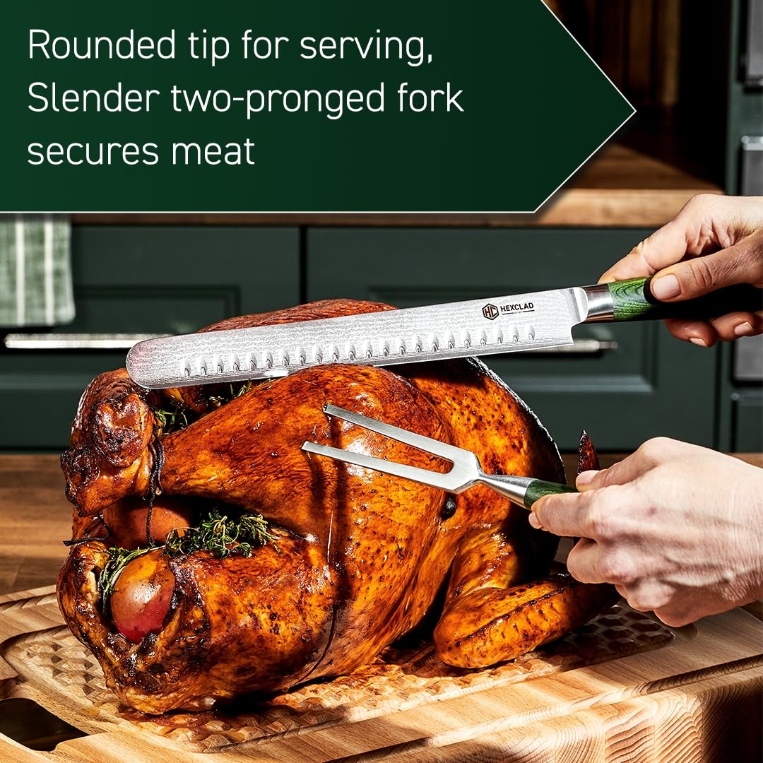 HexClad Honbazuke 12-degree edge promises keen, durable performance.