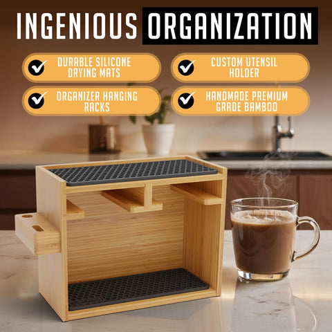 HEXNUB AeroPress Original/Clear compatible design on display.