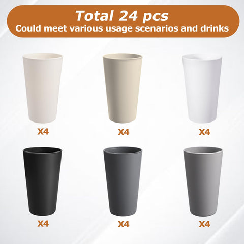 HEYCOME BPA-free dishwasher-safe cups for easy everyday use.