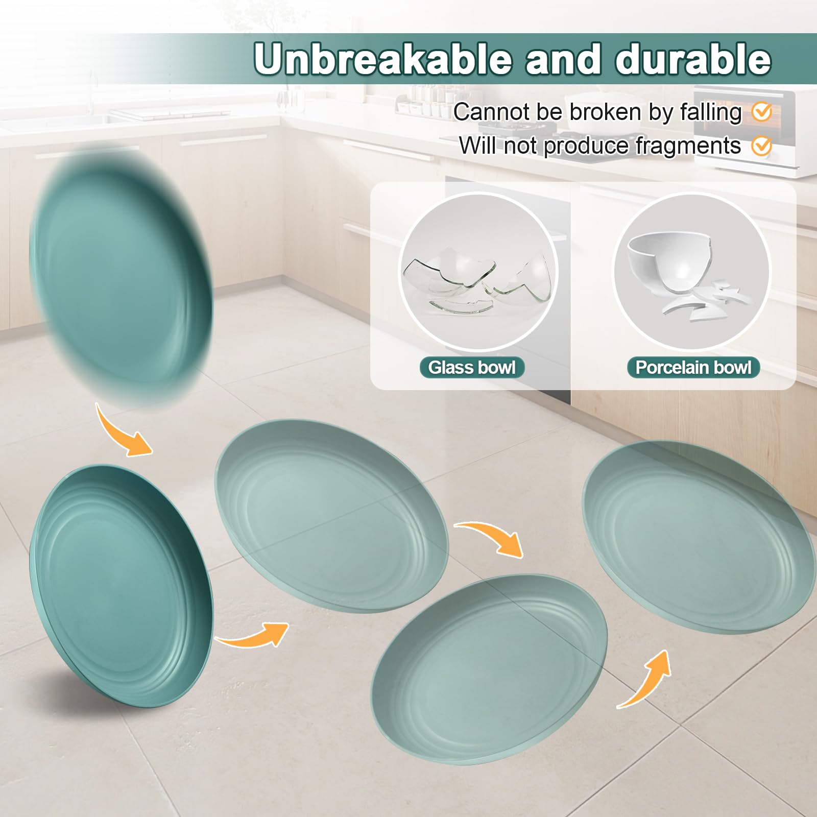 HEYCOME dishwasher and refrigerator safe for everyday convenience.