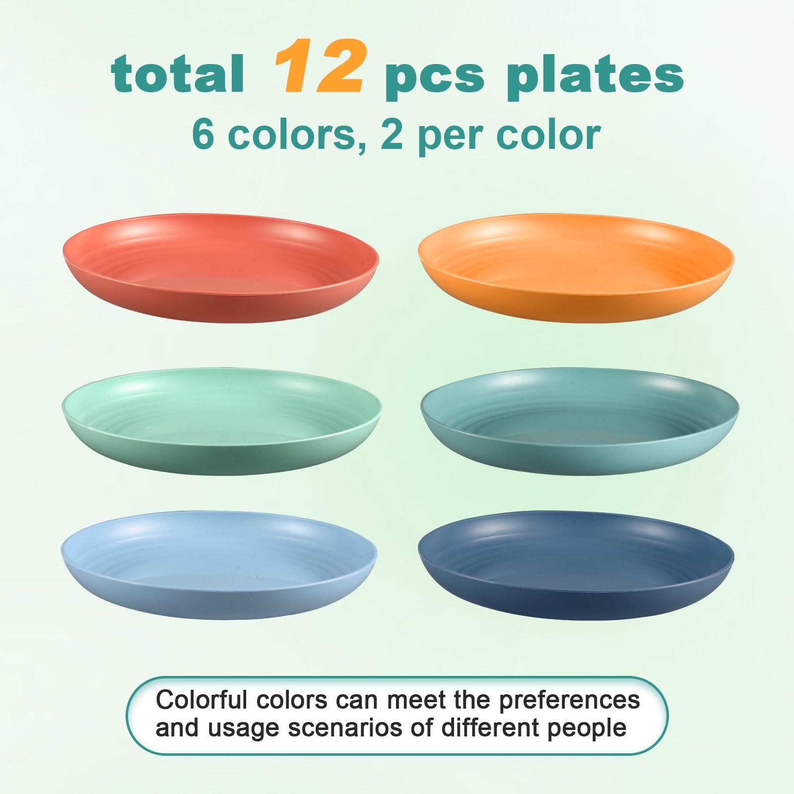 HEYCOME wheat straw fiber plates are BPA-free and safe.