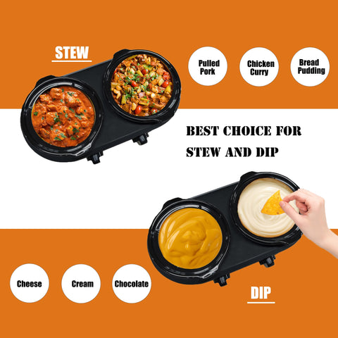 HEYNEMO individual temperature controls tailor heat for each dish.