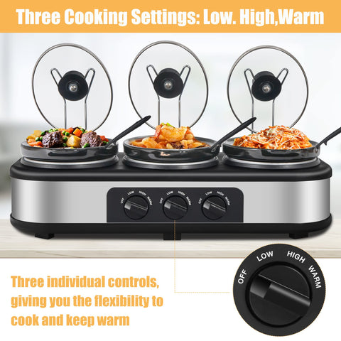 HEYNEMO separate controls for each pot simplify multitasking during service