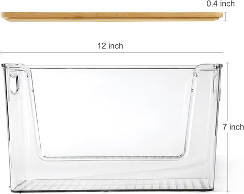 Heyuzb bamboo lid closeup showing natural, food-safe surface