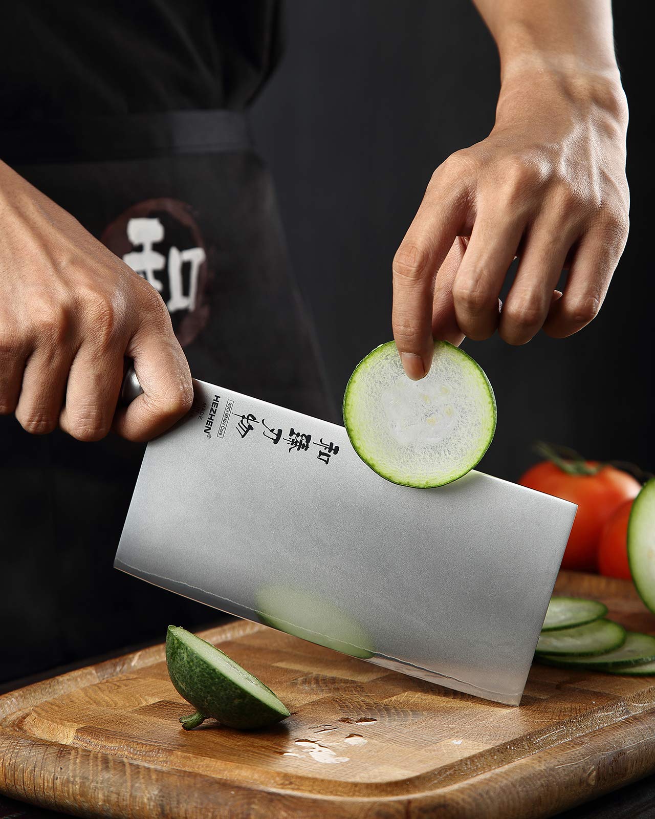 HEZHEN ergonomic balance close-up highlights comfortable handling.