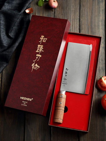 HEZHEN vacuum-heat treatment close-up signals hardened edge durability.