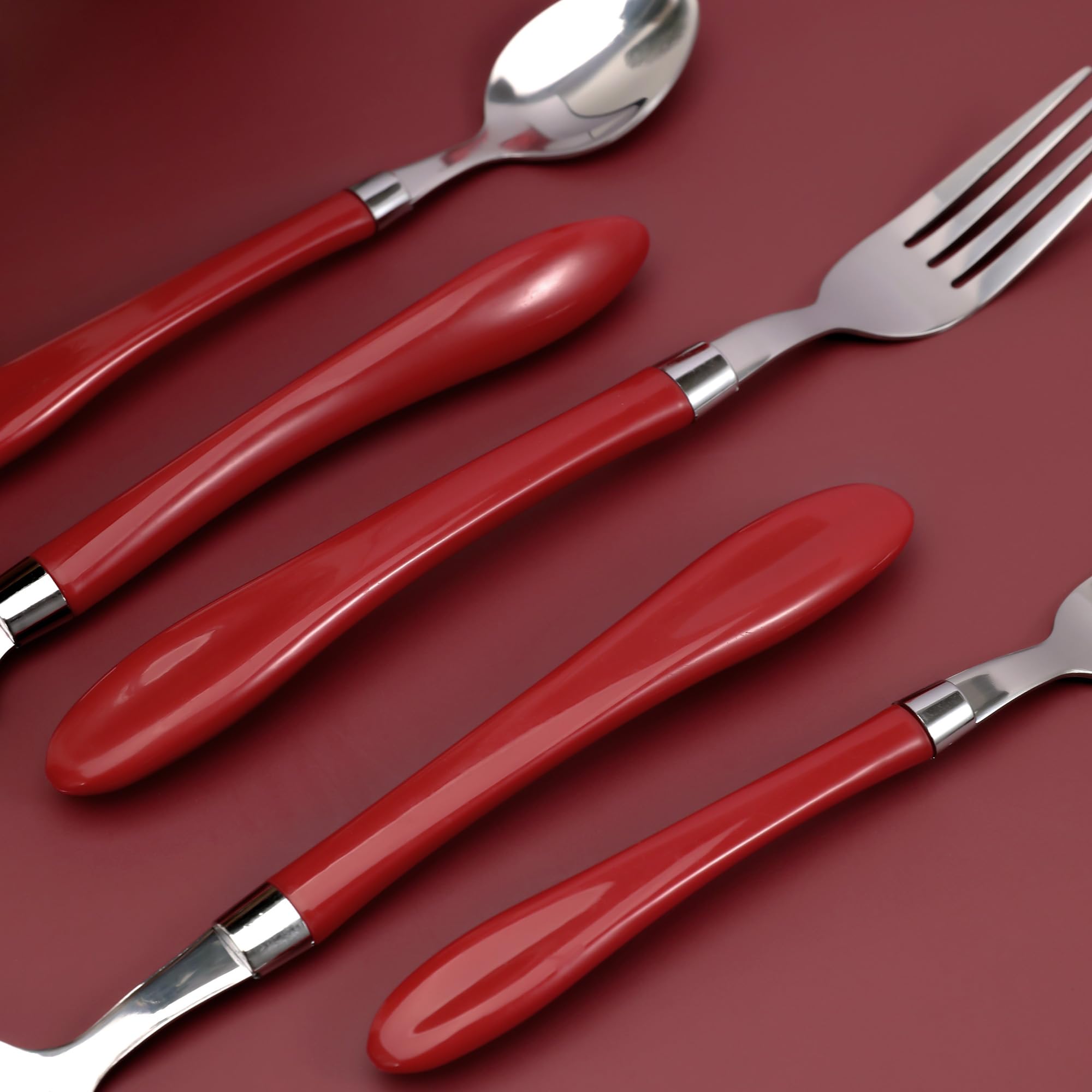 HF HOFTEN easy-clean flatware design saves prep time.
