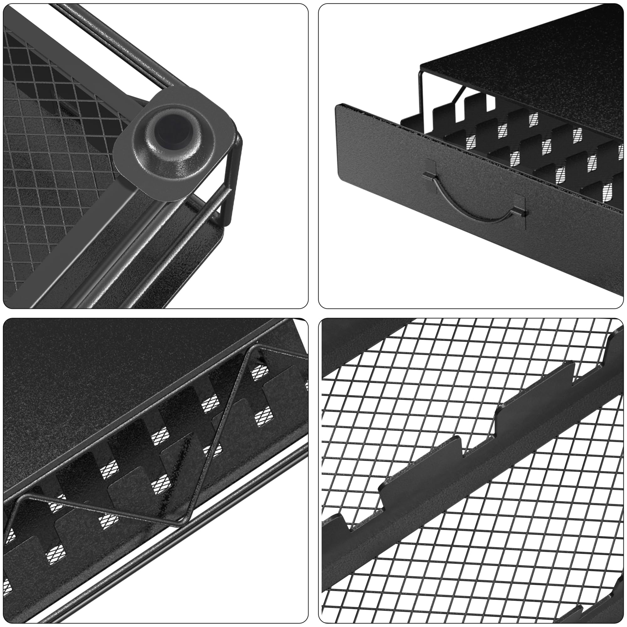 HFHOME EVA rubber feet stabilize on smooth countertops.